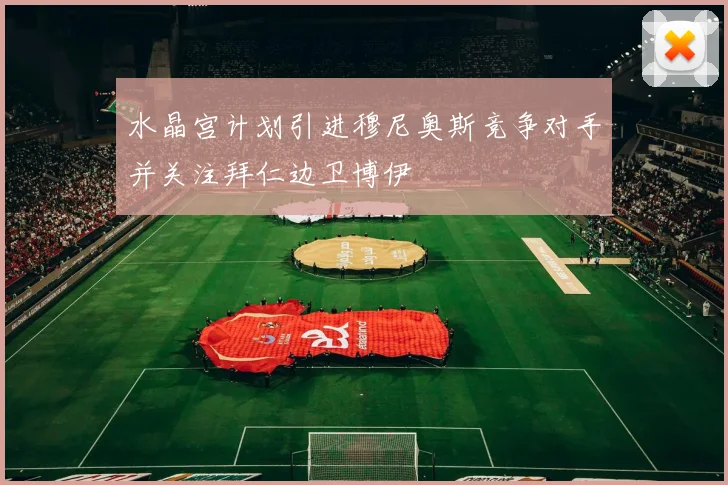 水晶宫计划引进穆尼奥斯竞争对手并关注拜仁边卫博伊